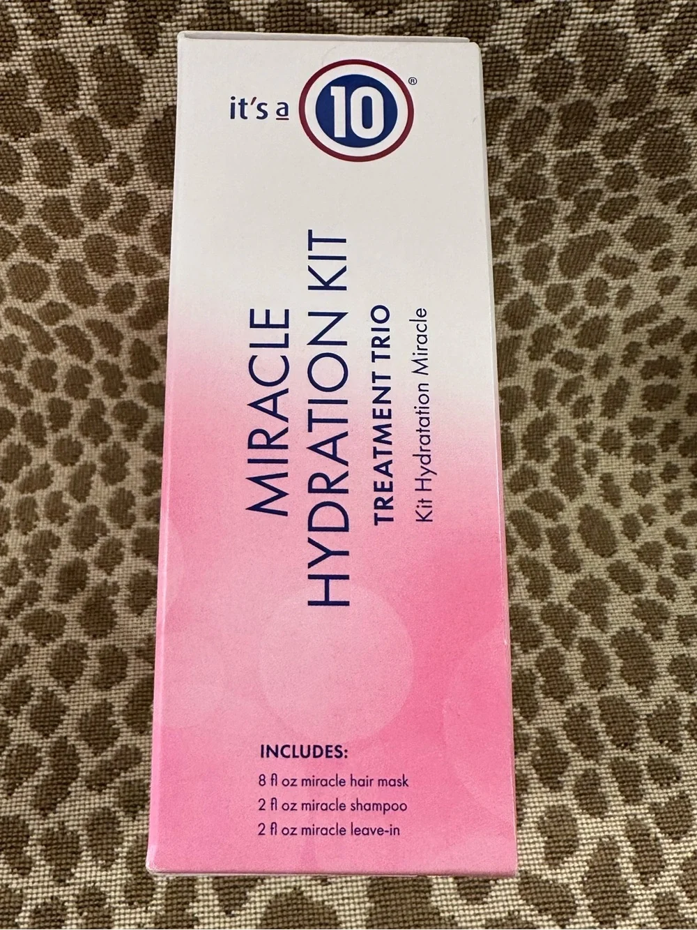 New in Box It’s A 10 Miracle Hydration Kit~3pc Set~Mask+Shampoo+Treatment~$46